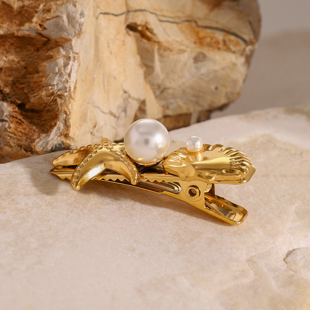 Mimi Femme Bora Gold Hair Clip