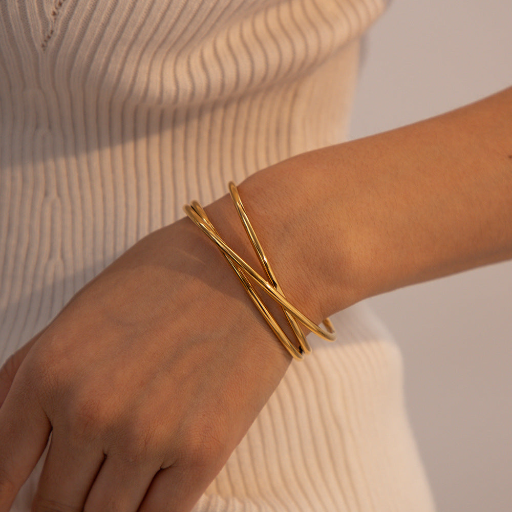 Mimi Femme Bracelets Giselle Gold Bracelet