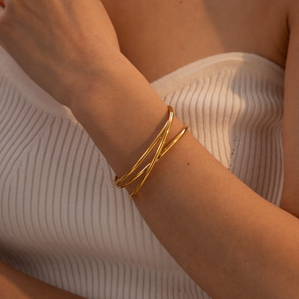 Mimi Femme Bracelets Giselle Gold Bracelet