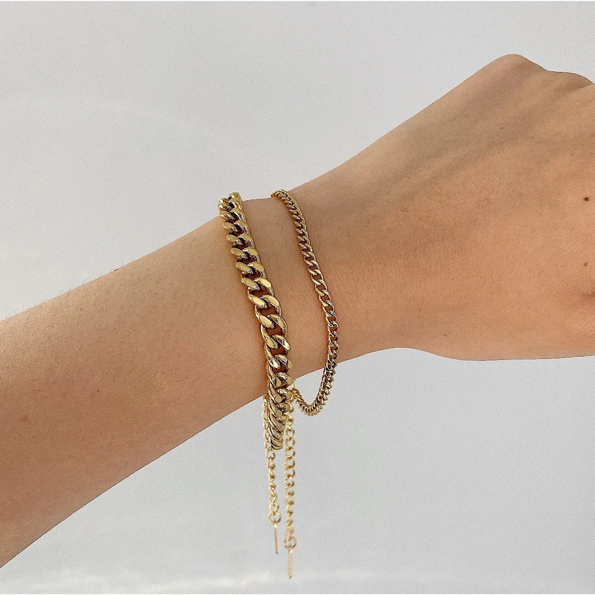 Mimi Femme Bracelets Nicolette Gold Chain Bracelet