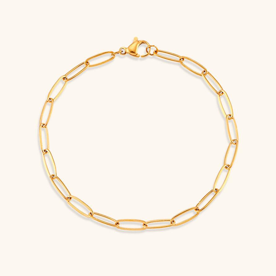 Mimi Femme Bracelets Quilla Golden Chain Bracelet