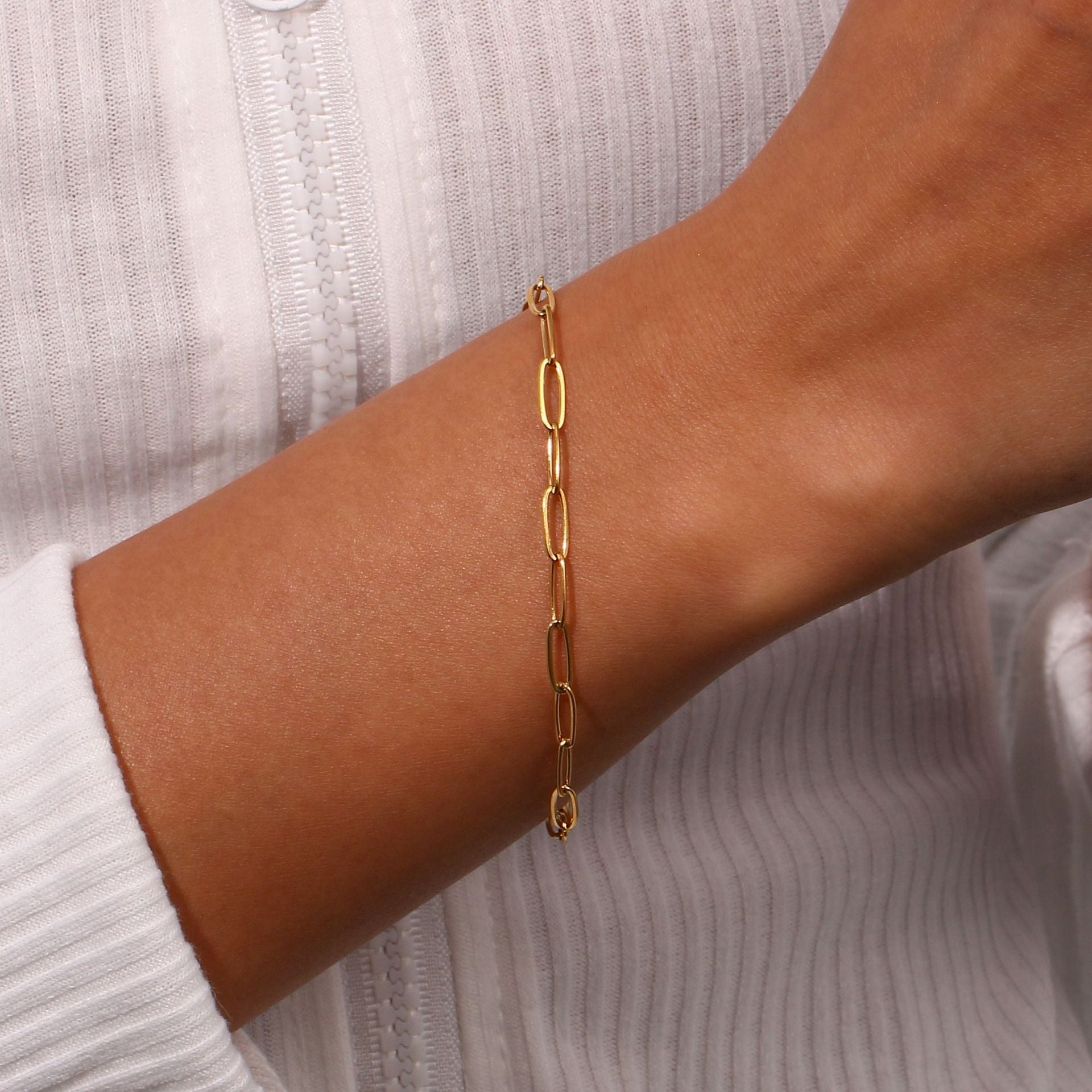 Mimi Femme Bracelets Quilla Golden Chain Bracelet