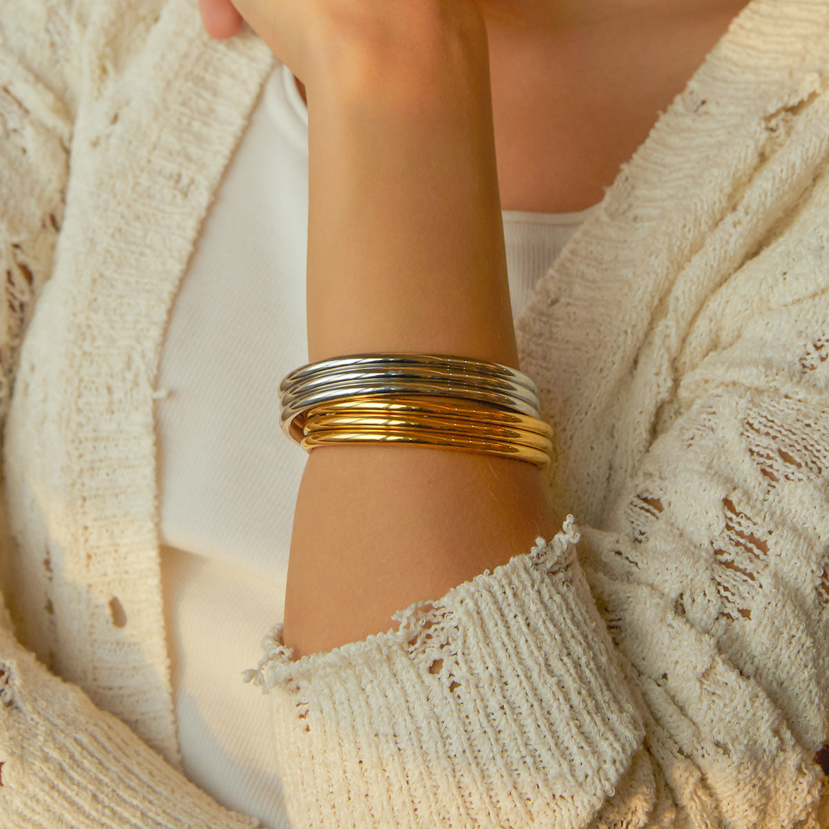 Mimi Femme Bracelets Talia Gold Bracelet