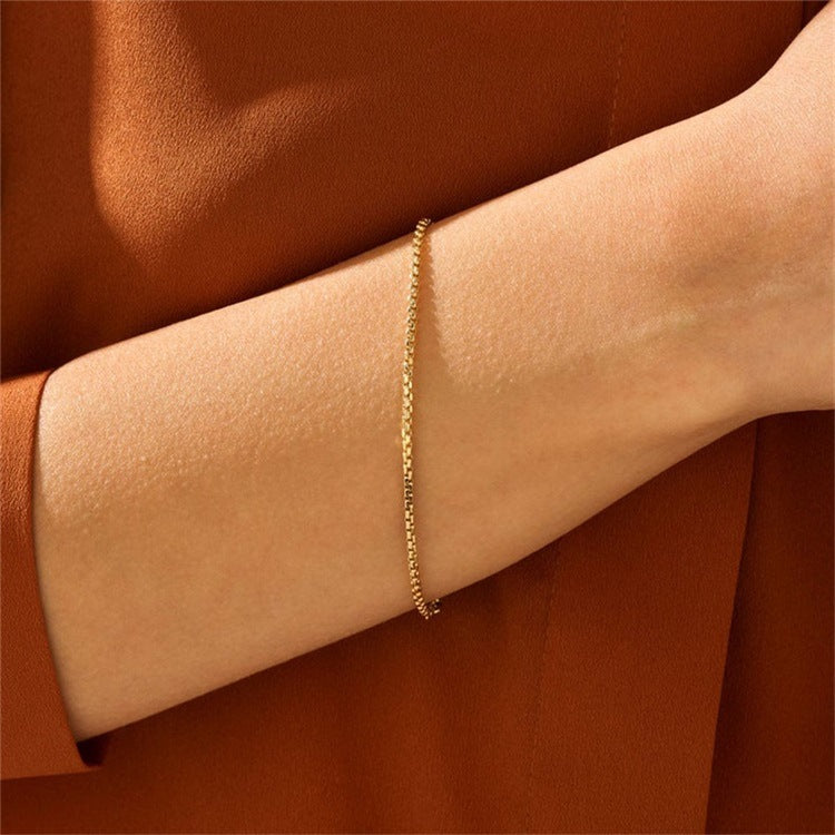 Mimi Femme Bracelets Yasmin Gold Chain Bracelet