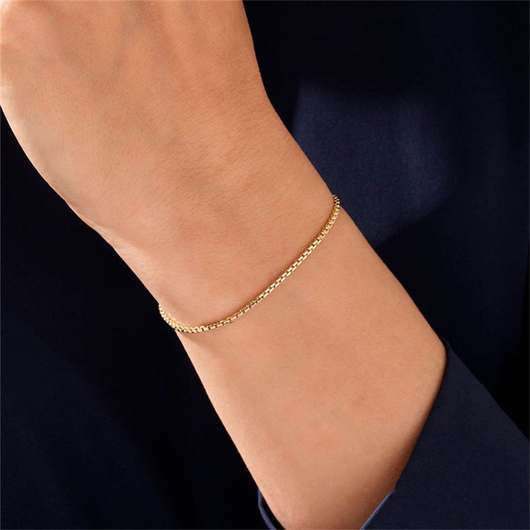 Mimi Femme Bracelets Yasmin Gold Chain Bracelet