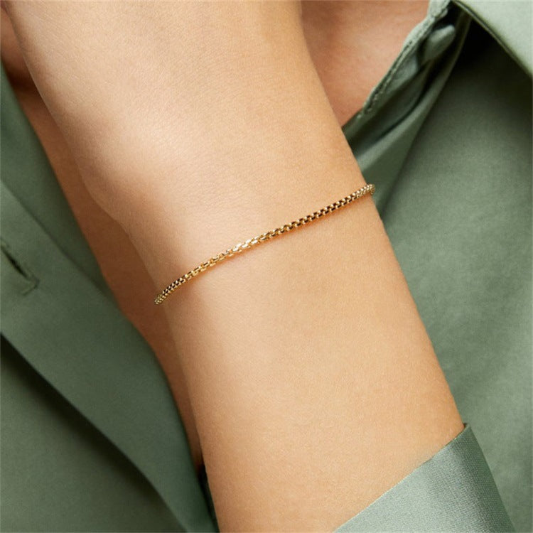 Mimi Femme Bracelets Yasmin Gold Chain Bracelet