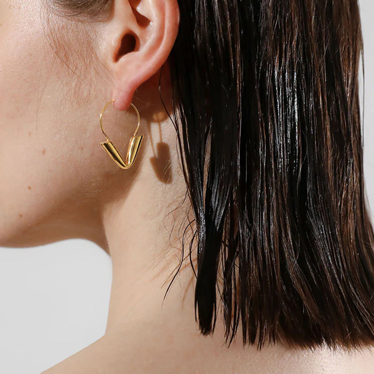 Mimi Femme Earrings Althea Arrowhead Hoops