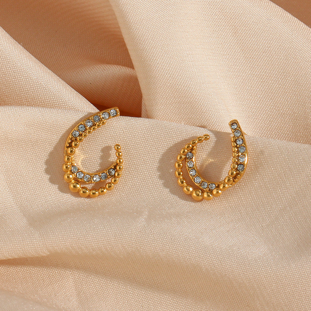 Mimi Femme Earrings Alyssa Gold Earrings