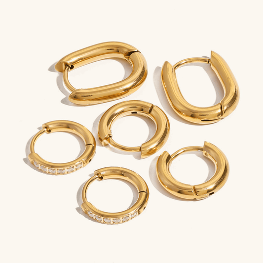 Mimi Femme Earrings Anastasia Staple Hoops Bundle