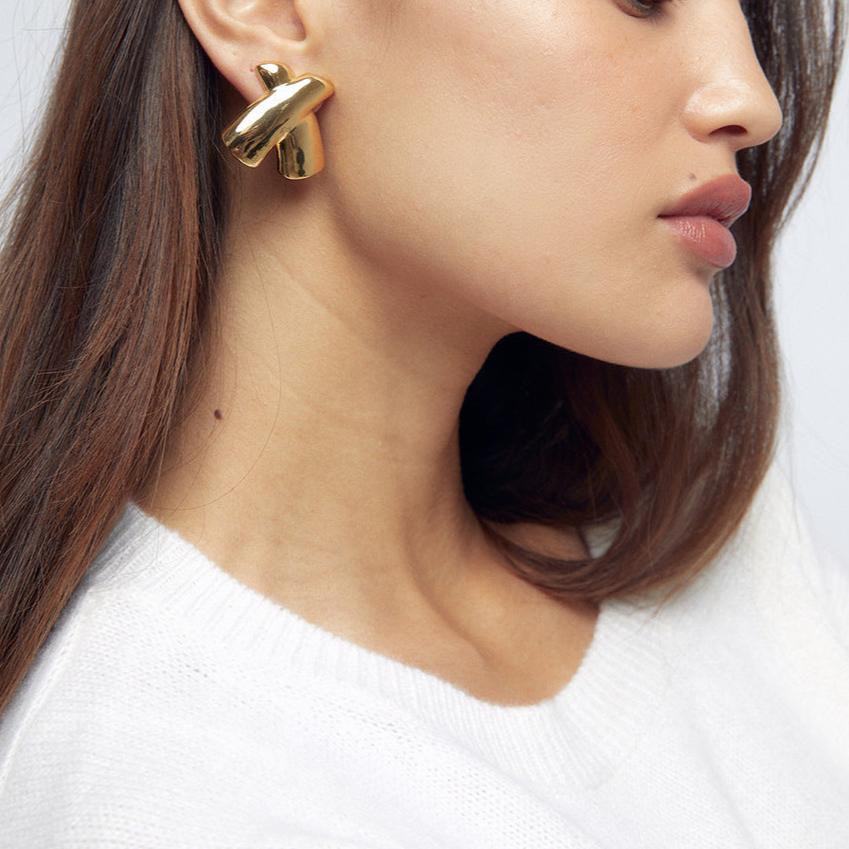 Mimi Femme Earrings Anneliese Gold Earrings