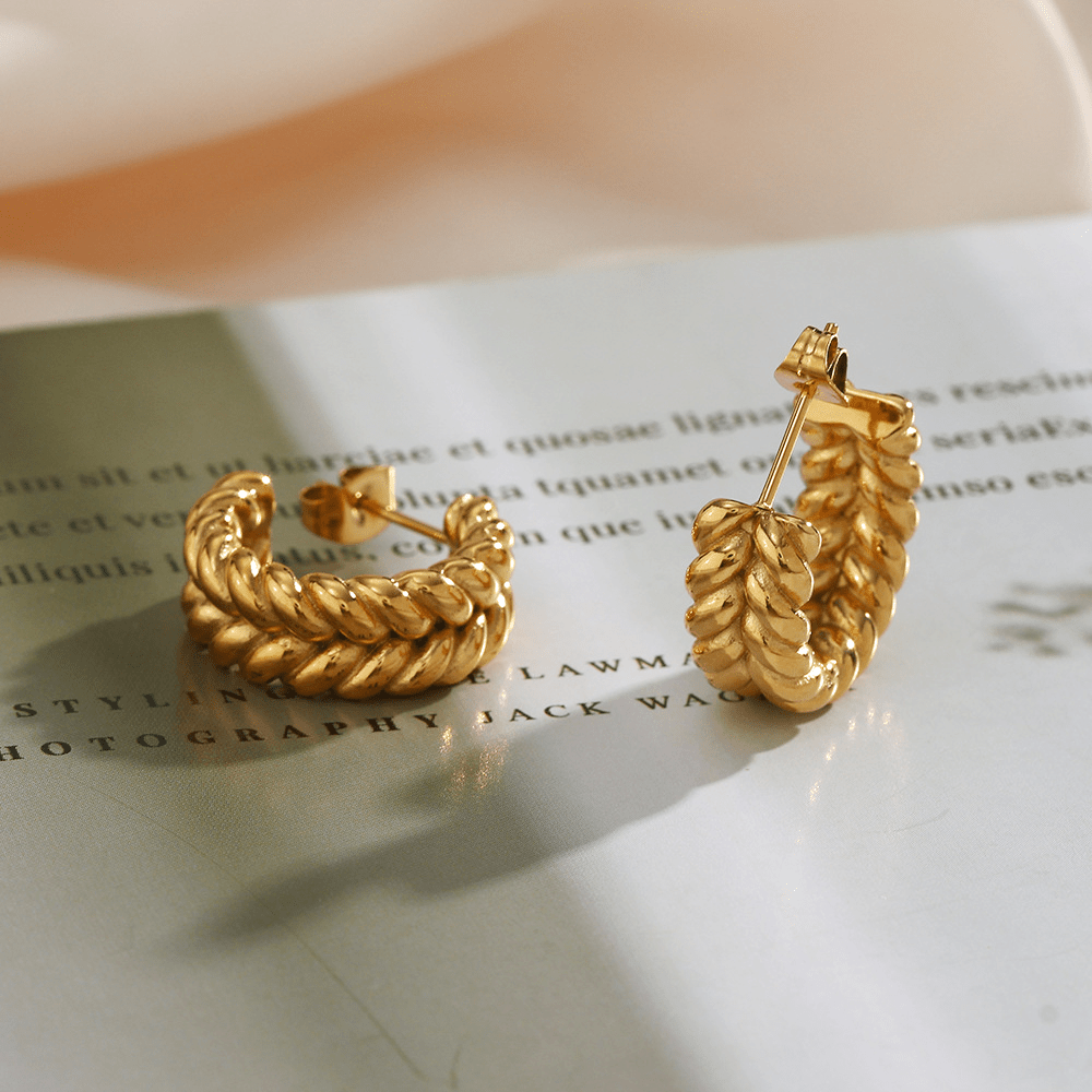 Mimi Femme Earrings Arabesque Braid Earrings