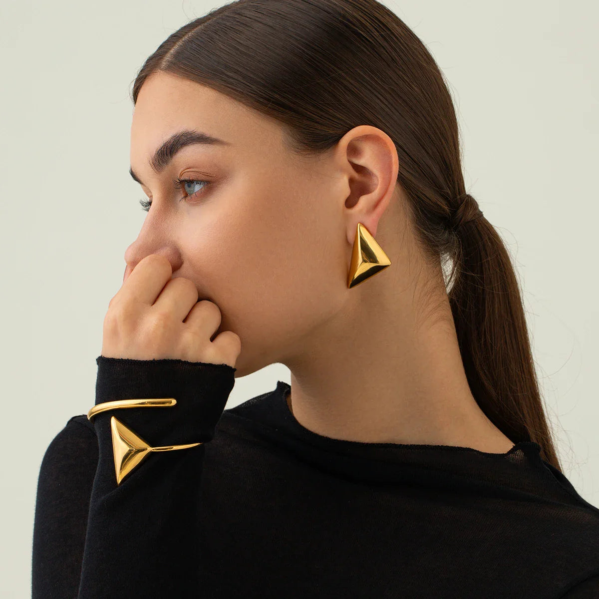 Mimi Femme Earrings Aria Gold Earrings