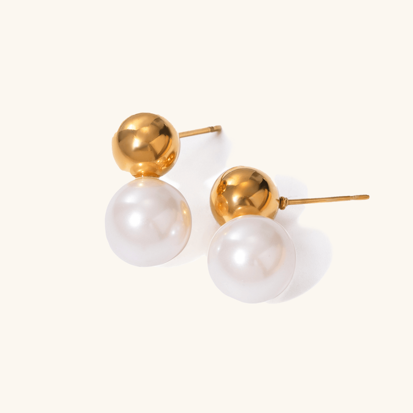 Mimi Femme Earrings Aurora Dome Pearl Earrings