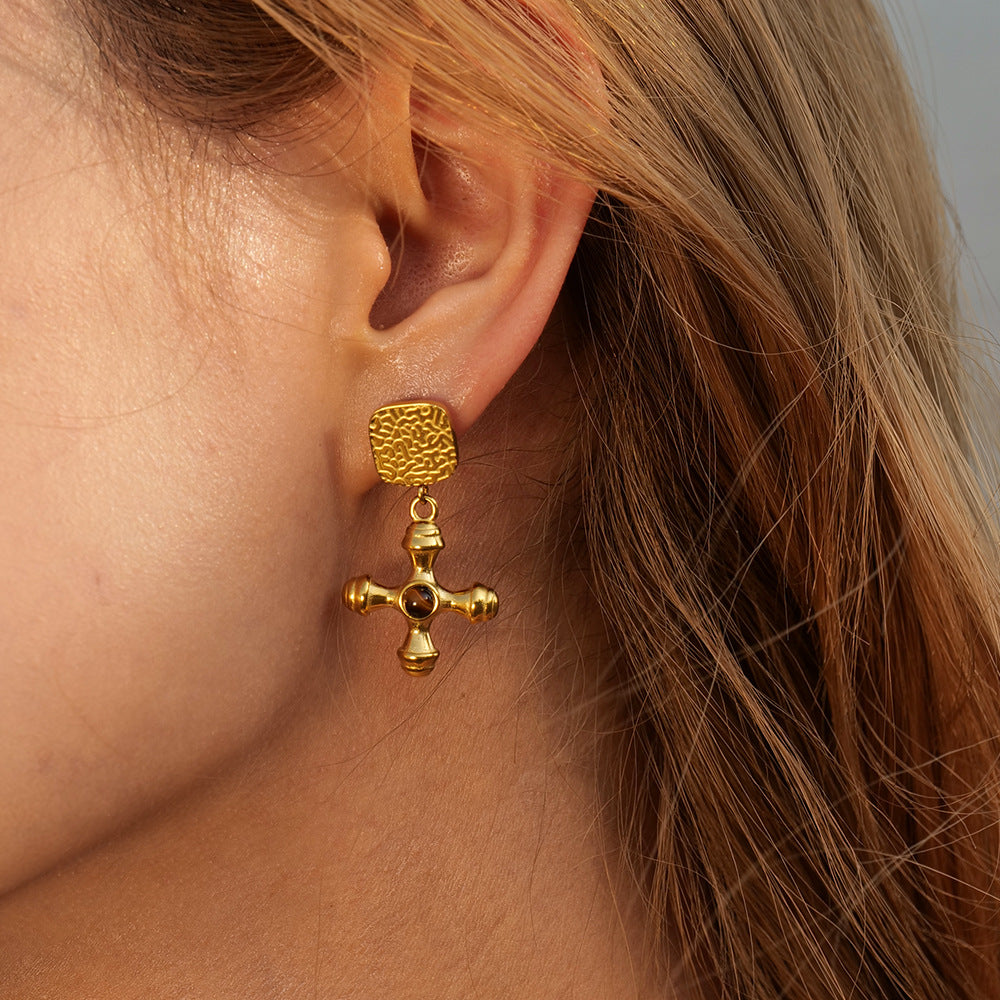 Mimi Femme Earrings Avelina Gold Earrings