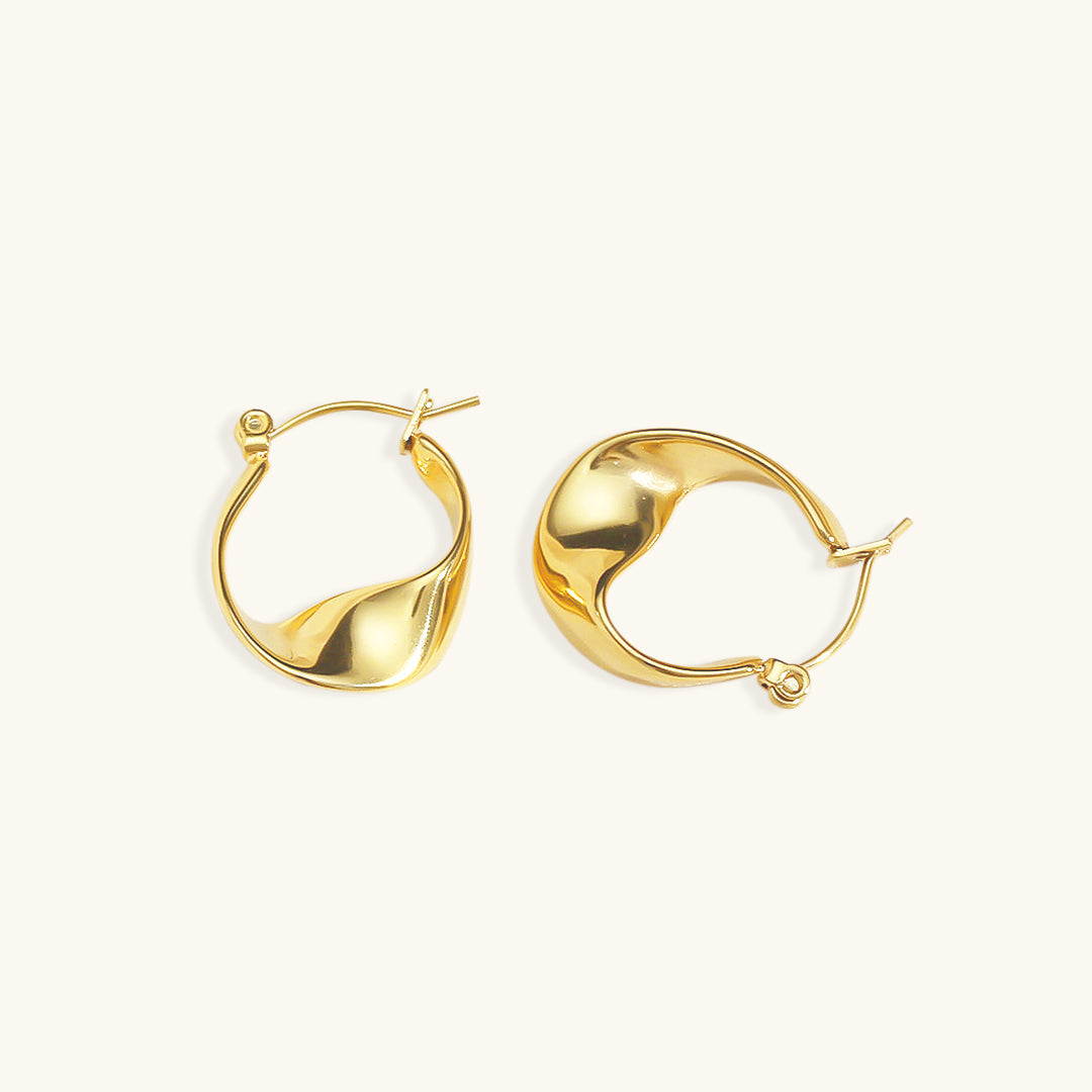 Mimi Femme Earrings Azalea Irregular Hoop Earrings