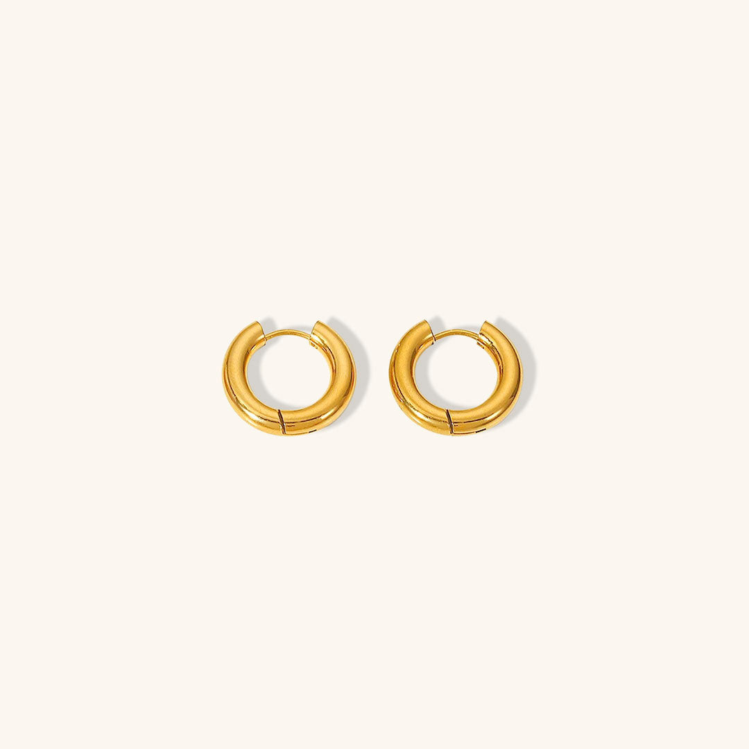 Mimi Femme Earrings Calista Round Hoops