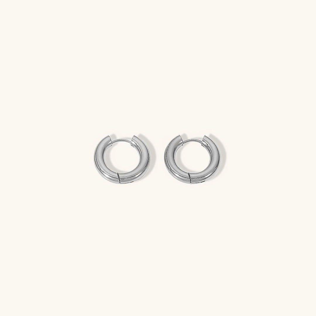 Mimi Femme Earrings Calista Round Hoops