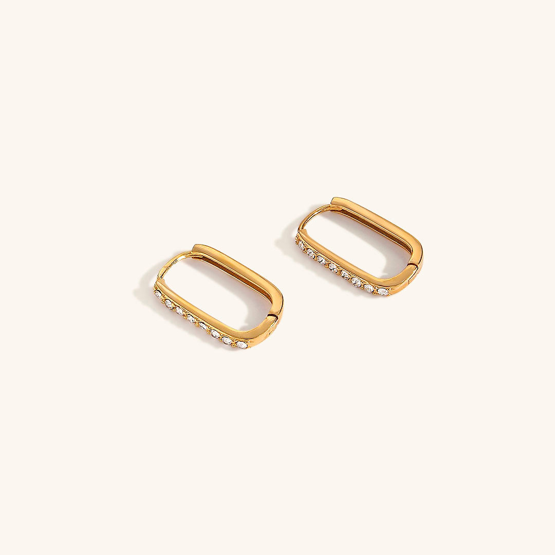 Mimi Femme Earrings Cecilia Gold Hoop Earrings