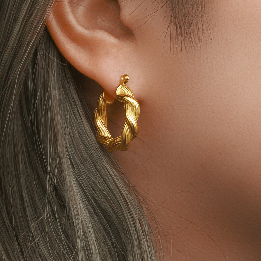 Mimi Femme Earrings Cici Hoop Earrings