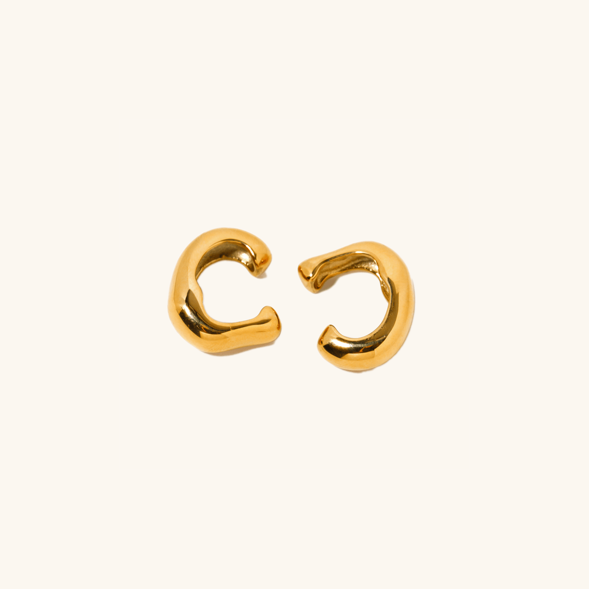 Mimi Femme Earrings Clarisse Gold Ear Cuffs