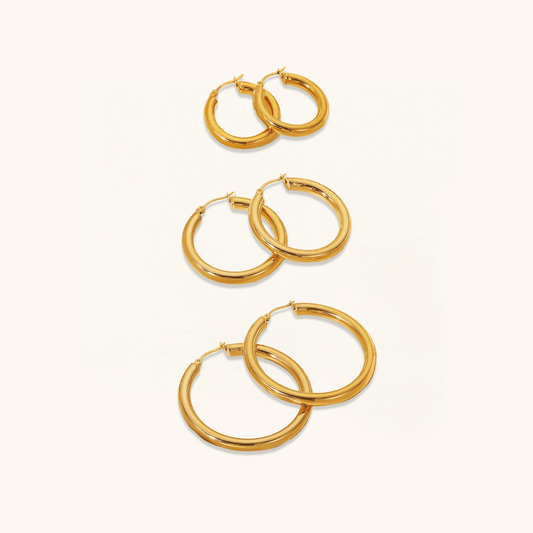 Mimi Femme Earrings Eleanor Hoop Earrings