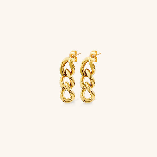 Mimi Femme Earrings Eliza Gold Chain Earring