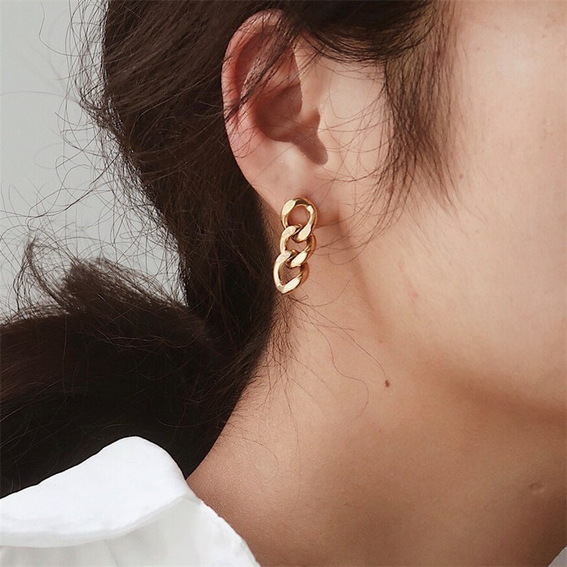 Mimi Femme Earrings Eliza Gold Chain Earring