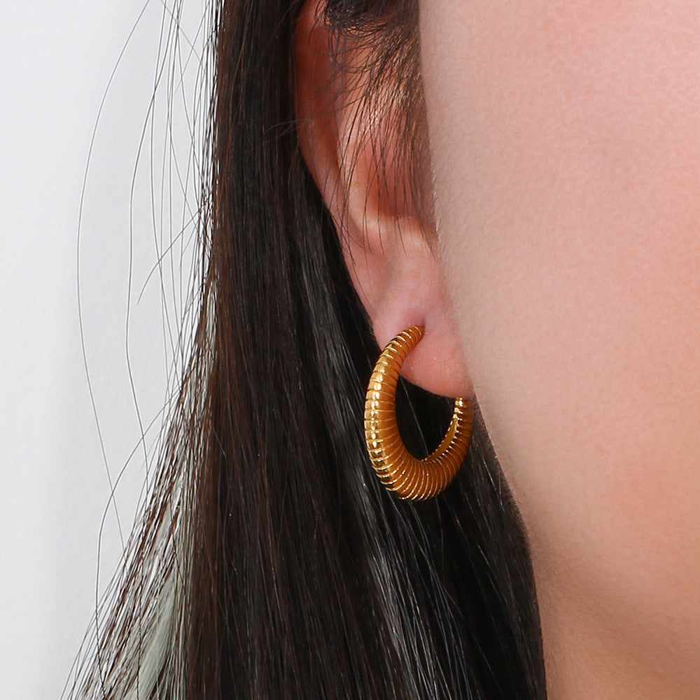 Mimi Femme Earrings Elowen Hoop Earrings