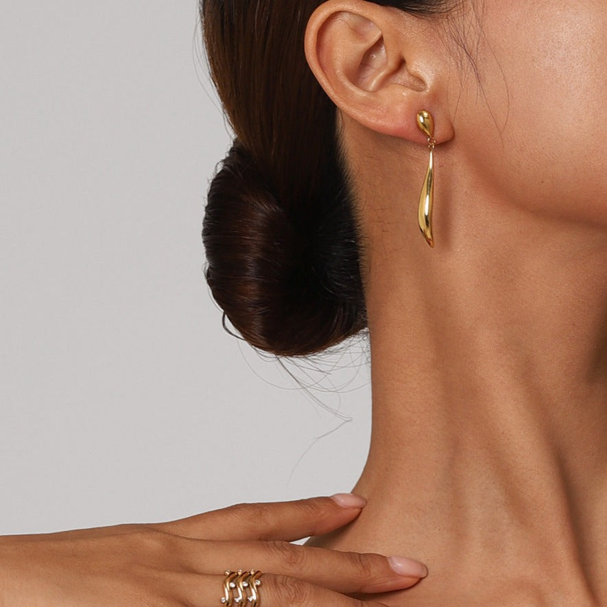 Mimi Femme Earrings Ember Gold Earrings