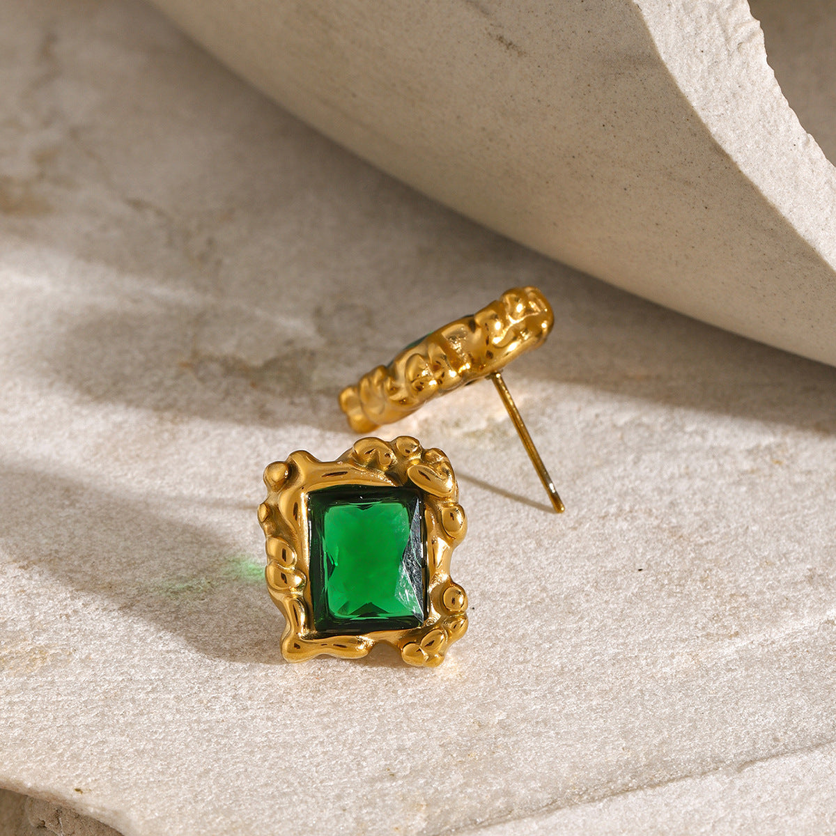 Mimi Femme Earrings Emma Emerald Earrings