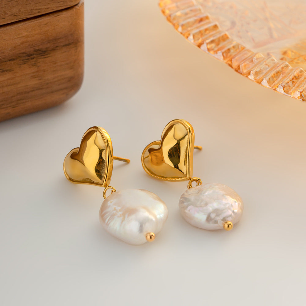 Mimi Femme Earrings Esme Freshwater Pearl Earrings