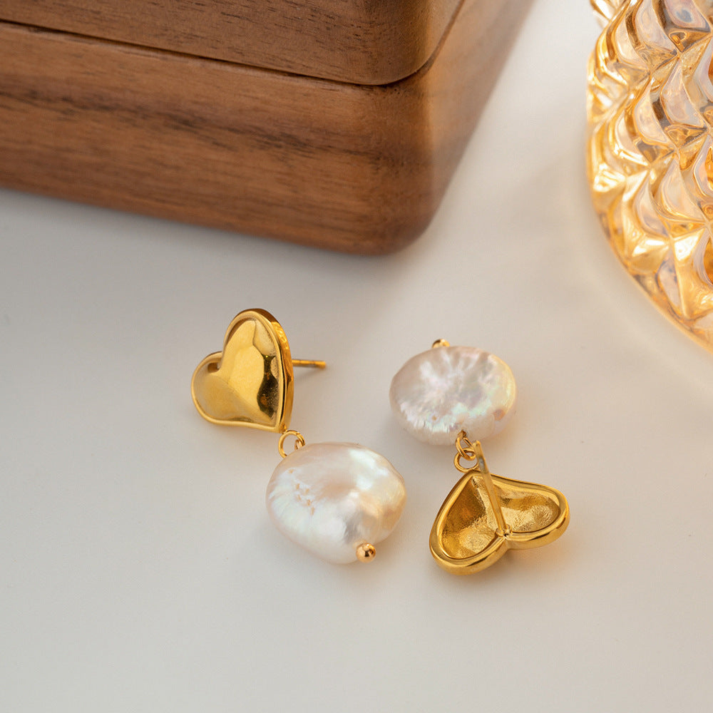 Mimi Femme Earrings Esme Freshwater Pearl Earrings