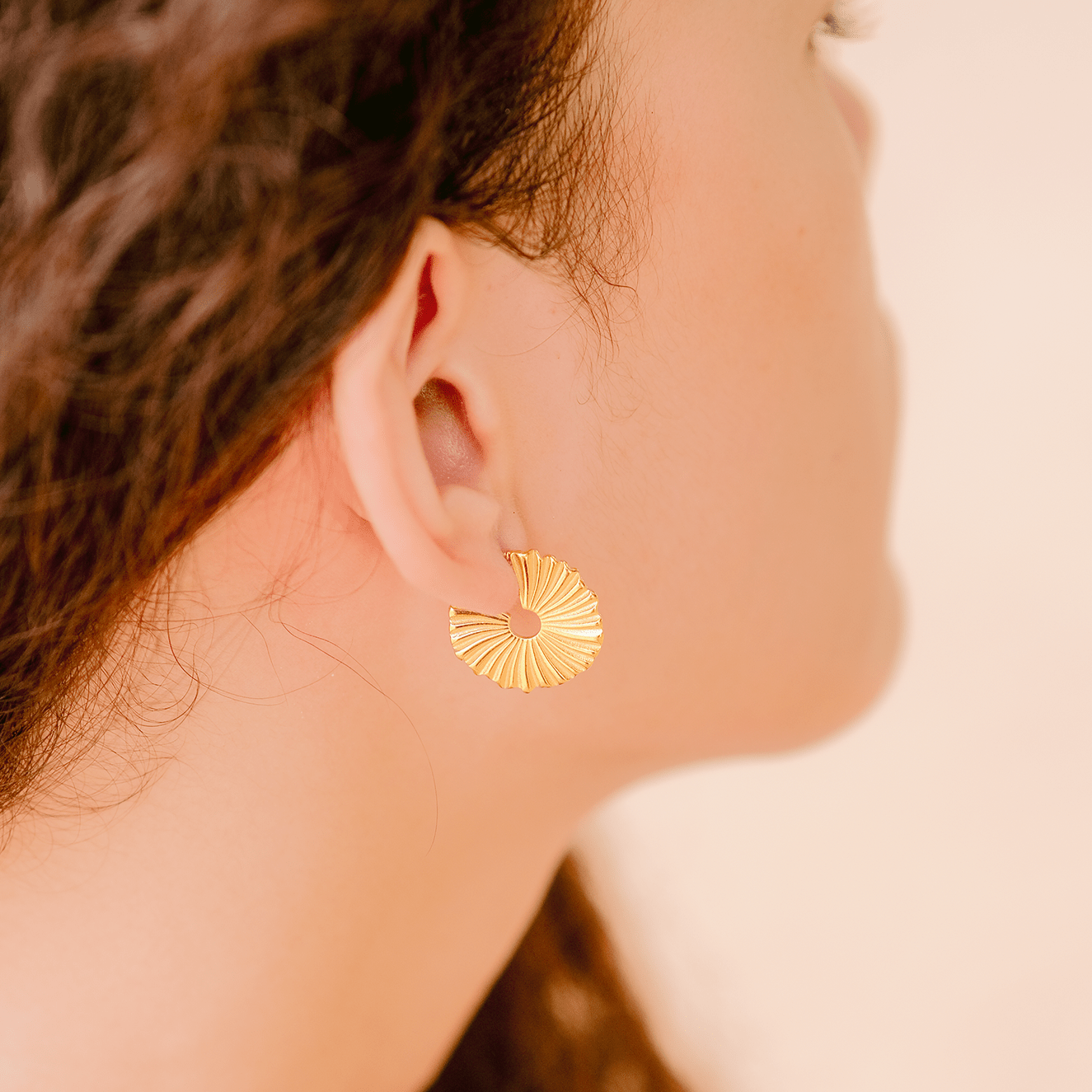 Mimi Femme Earrings Faisha Gold Earrings