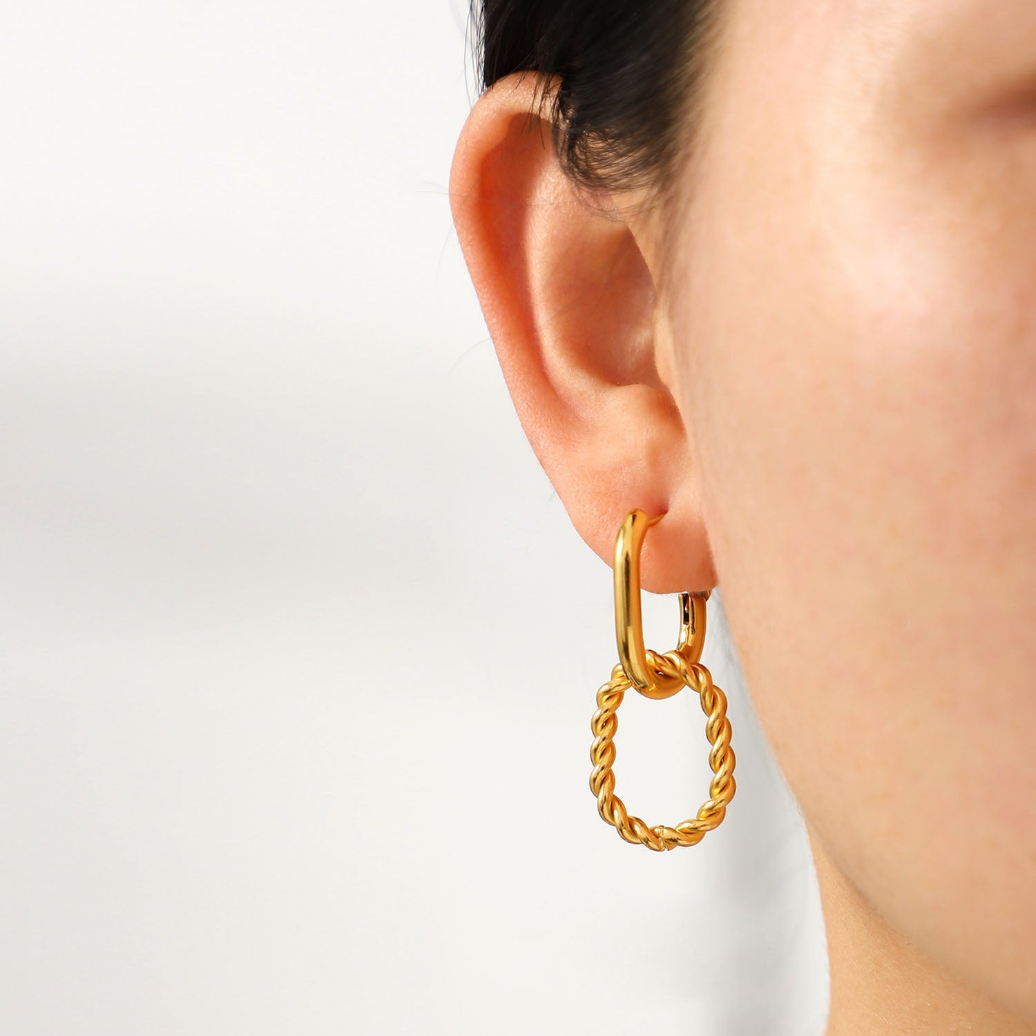 Mimi Femme Earrings Freya Gold Earrings