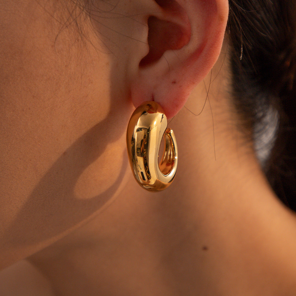 Mimi Femme Earrings Gina Gold Earrings