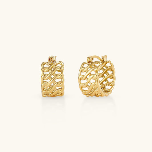 Mimi Femme Earrings Iris Gold Earrings