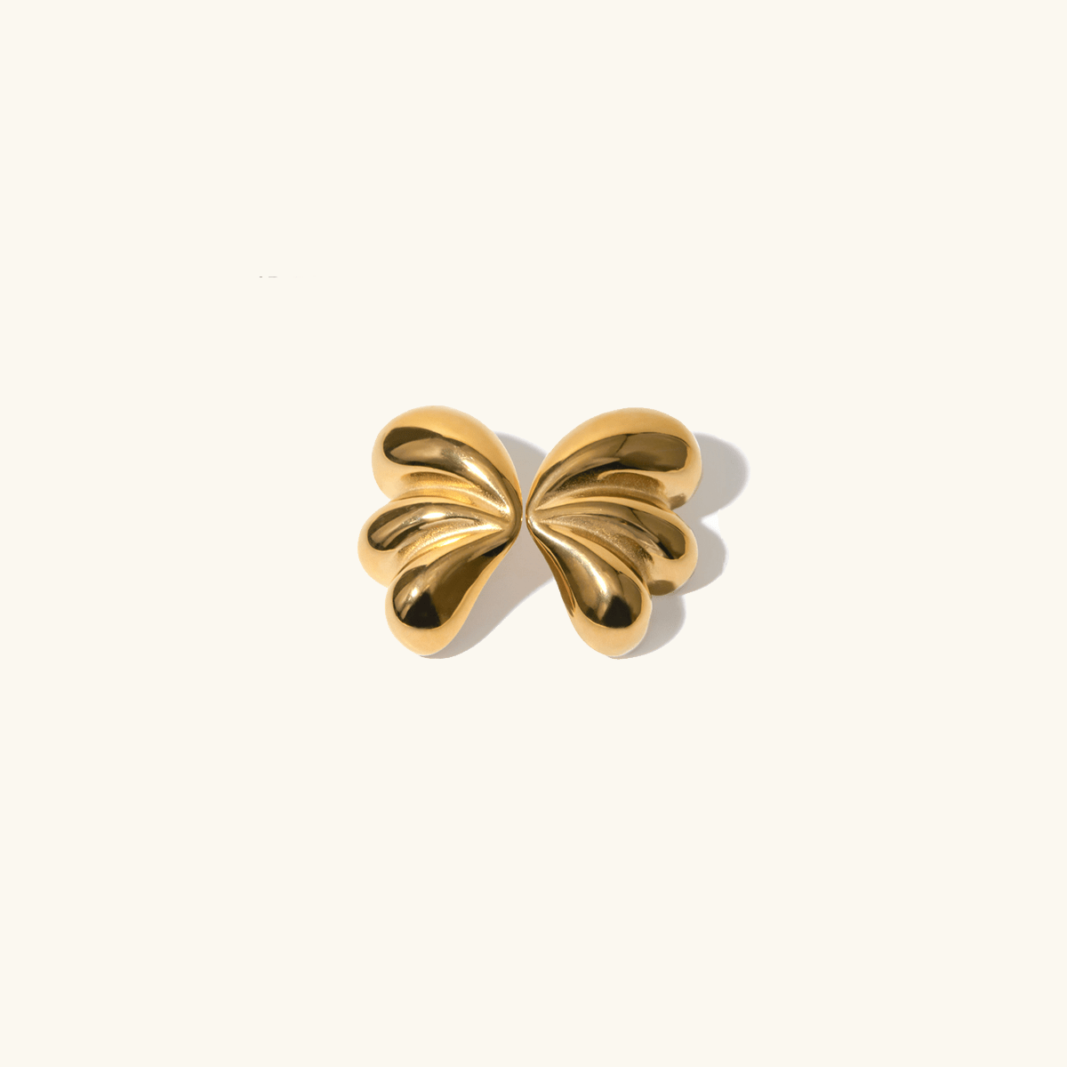 Mimi Femme Earrings Isabella Gold Butterfly Earrings