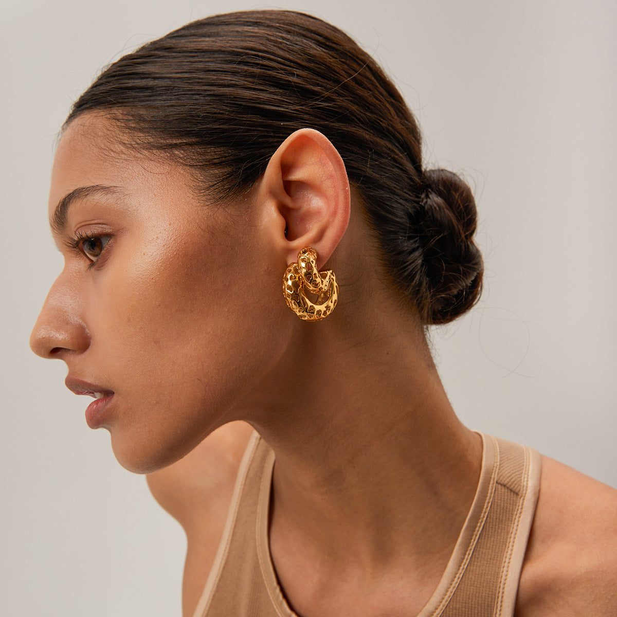 Mimi Femme Earrings Isolde Gold Earrings