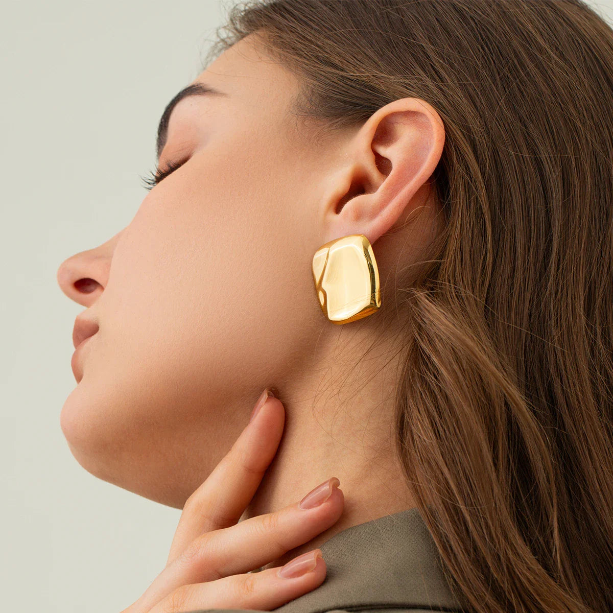 Mimi Femme Earrings Ivy Gold Earrings