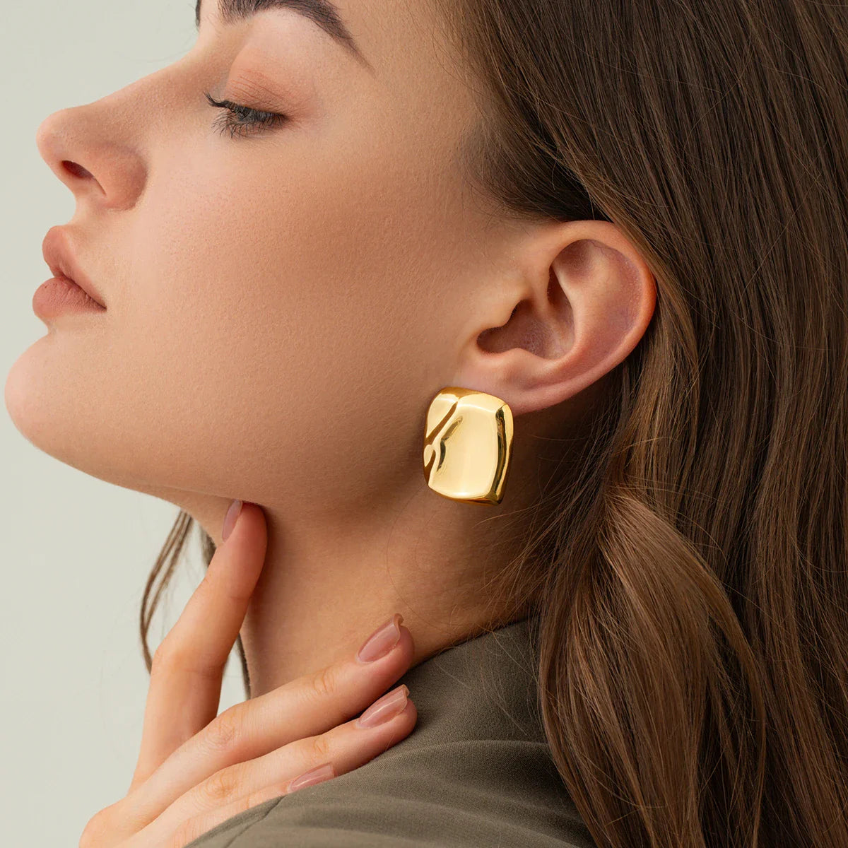 Mimi Femme Earrings Ivy Gold Earrings