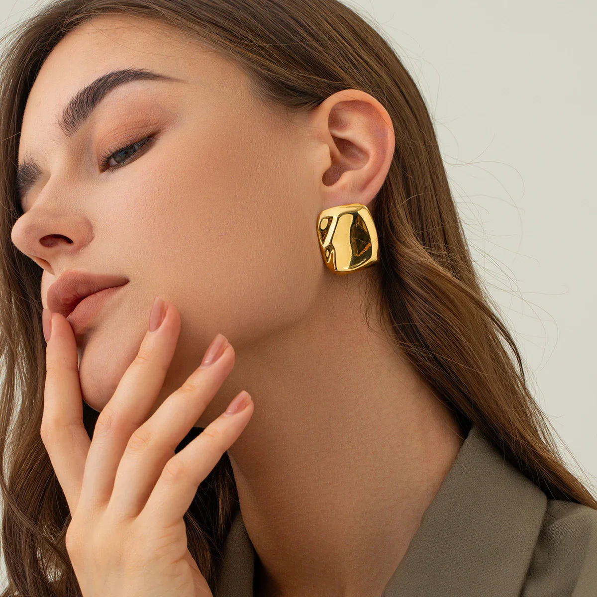 Mimi Femme Earrings Ivy Gold Earrings