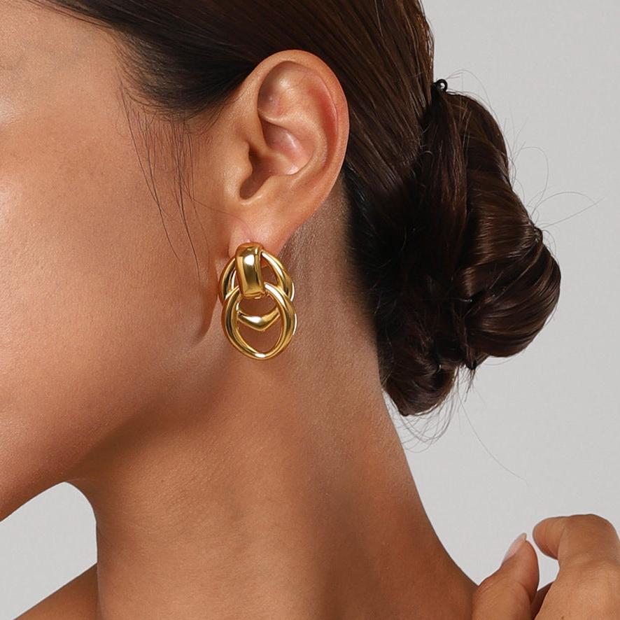 Mimi Femme Earrings Lilla Gold Earrings