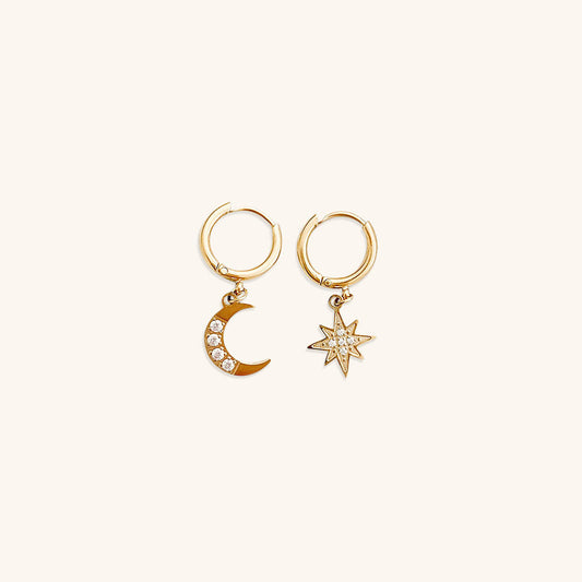 Mimi Femme Earrings Luna Gold Earrings