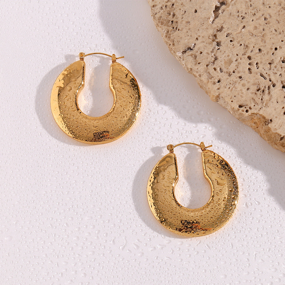 Mimi Femme Earrings Lydia Chunky Hoop Earrings