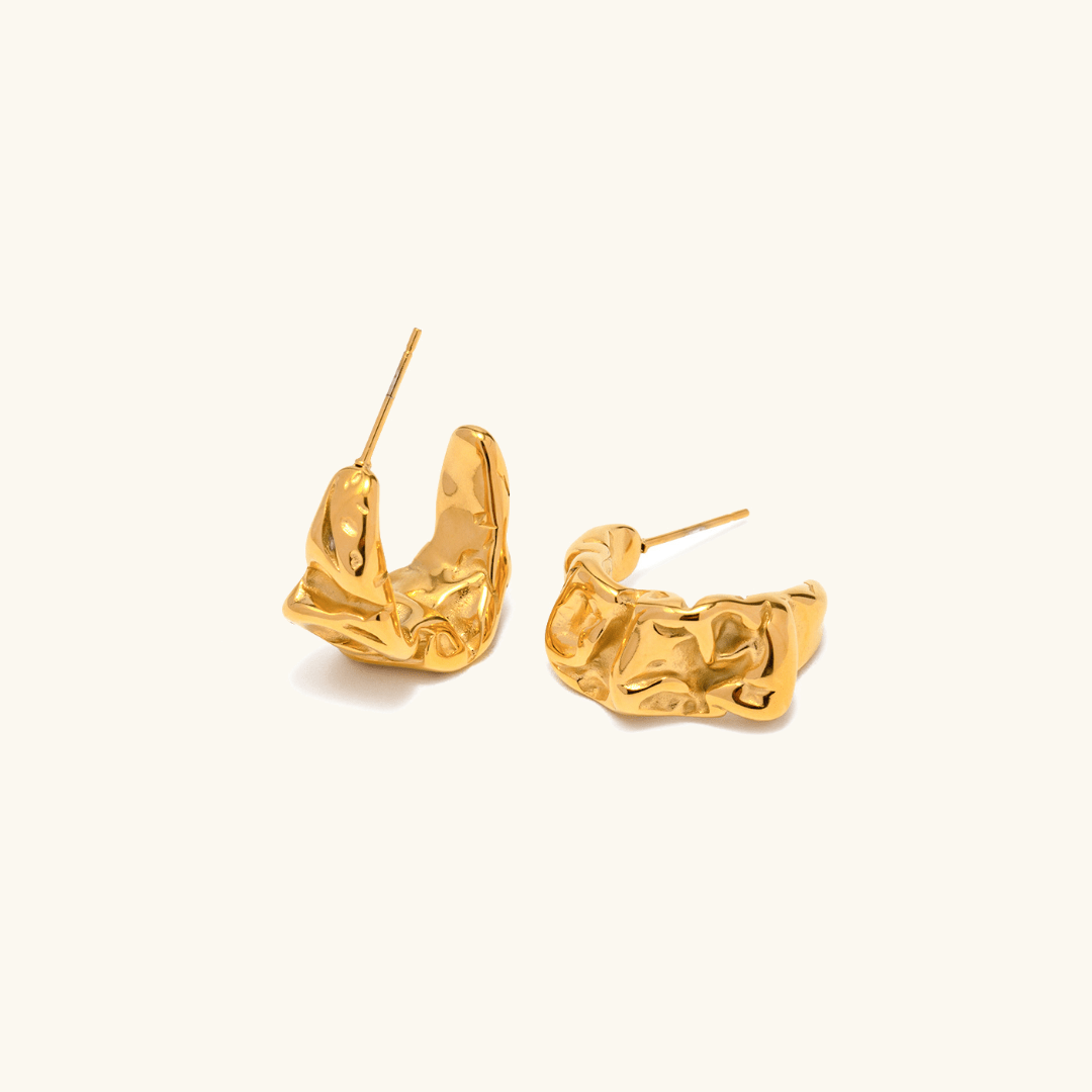 Mimi Femme Earrings Lyric Gold Earrings