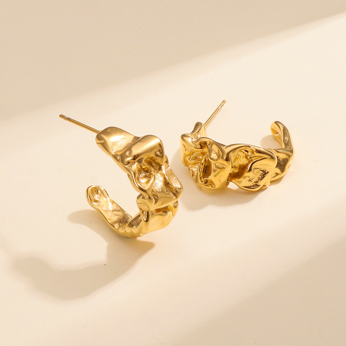 Mimi Femme Earrings Lyric Gold Earrings