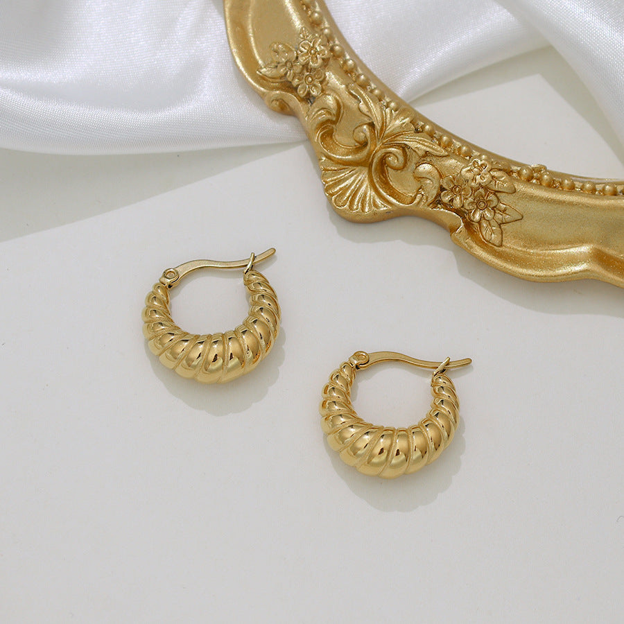 Mimi Femme Earrings Magnolia Hoop Earrings