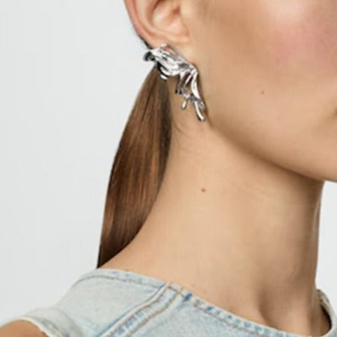 Mimi Femme Earrings Melrose Silver Earrings