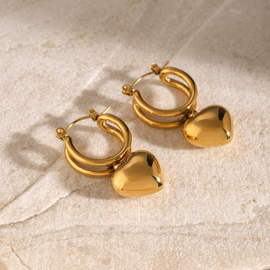 Mimi Femme Earrings Mirella Gold Earrings