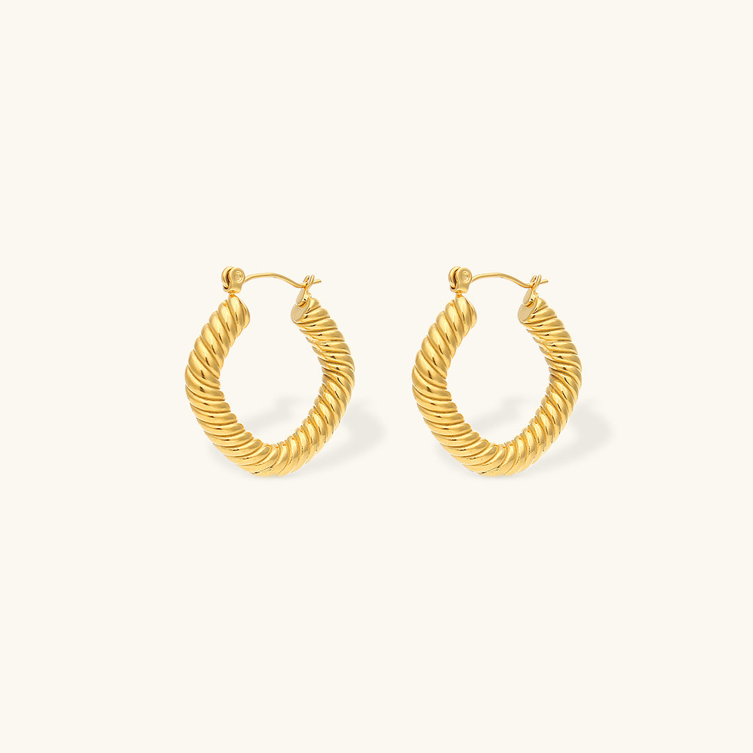 Mimi Femme Earrings Novalie Twist Square Earrings